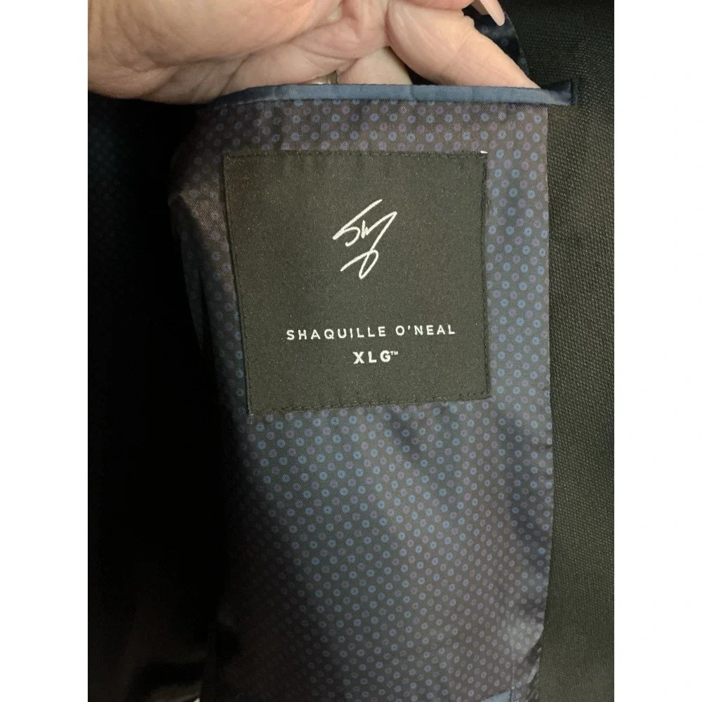 Shaquille O'Neal XLG Mens Stretch Fabric Classic Fit Big & Tall Suit‎ Jacket 54S